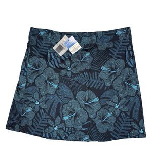 NWT RipSkirt Sz XL Short Wrap Skirt in 201 Maui Moonlight Teal Black Rip Skirt